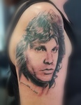 Jim Morrison porait